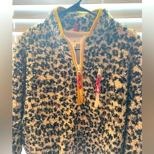 Lou & Grey Thick Pullover Medium Leopard with great accents